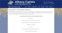 Desktop Screenshot of albanycapitals.org