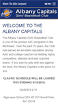 Mobile Screenshot of albanycapitals.org